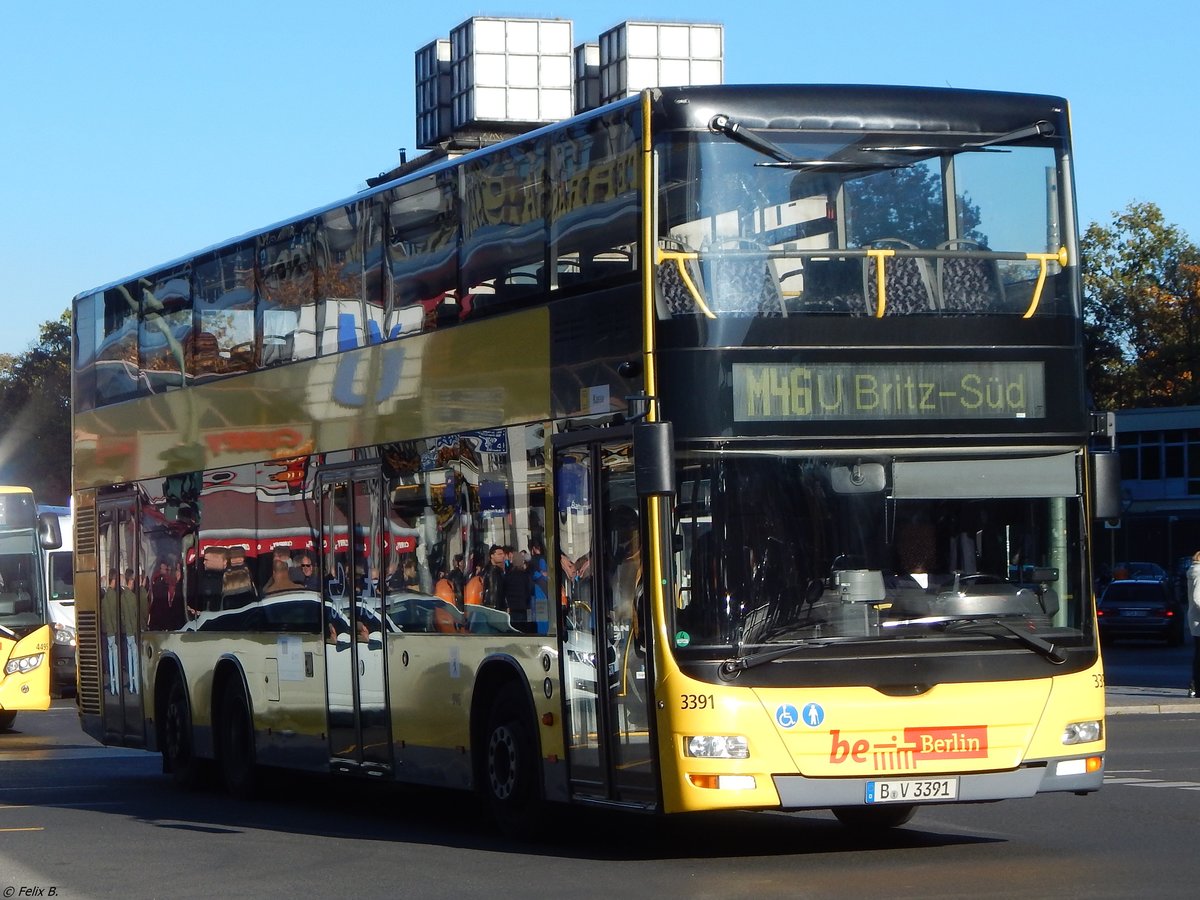 MAN Lion's City DD der BVG in Berlin.