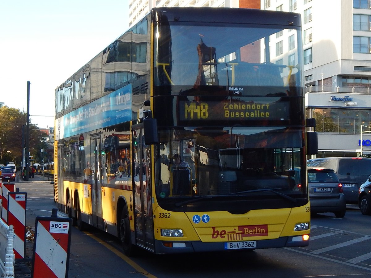 MAN Lion's City DD der BVG in Berlin.