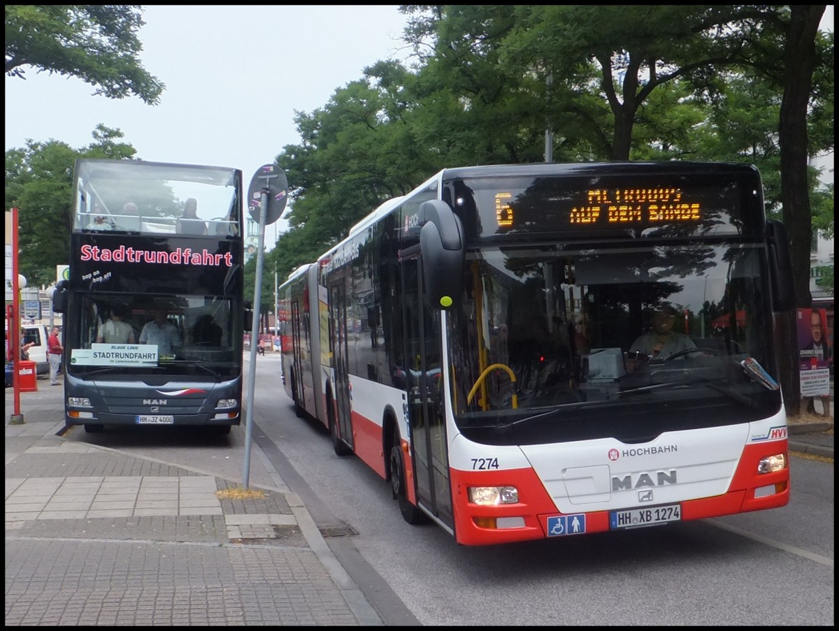 MAN Lion's City der Hamburger Hochbahn AG in Hamburg