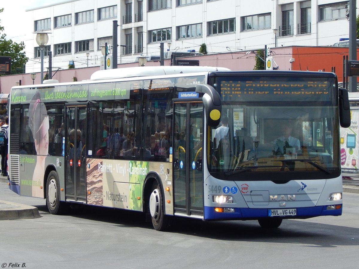 MAN Lion's City von Havelbus in Potsdam.