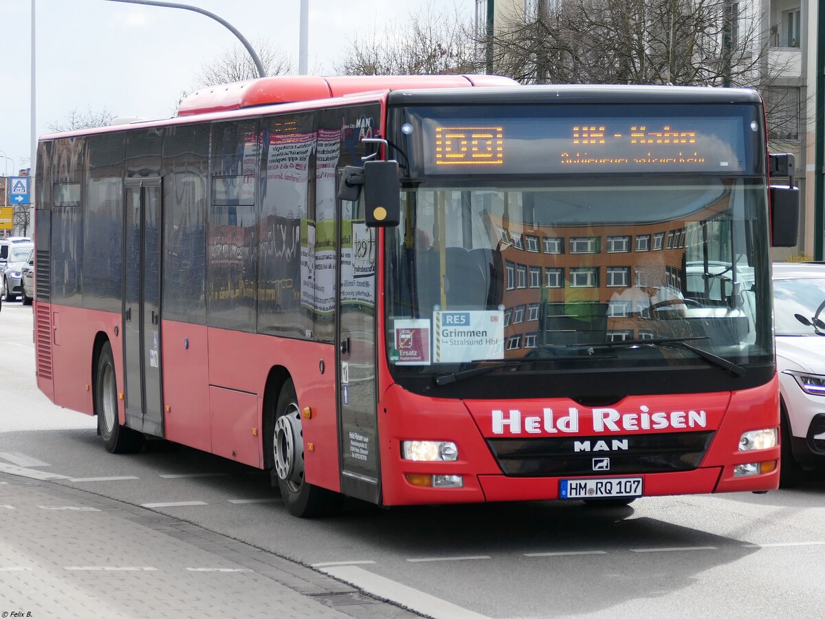 MAN Lion's City von Held-Reisen aus Deutschland in Neubrandenburg.