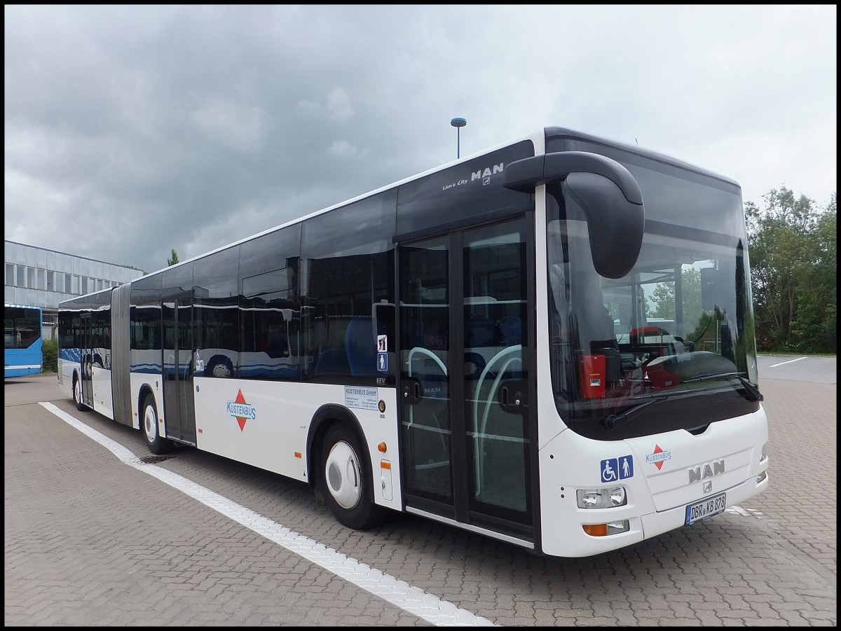 MAN Lion's City der Kstenbus GmbH in Rostock.