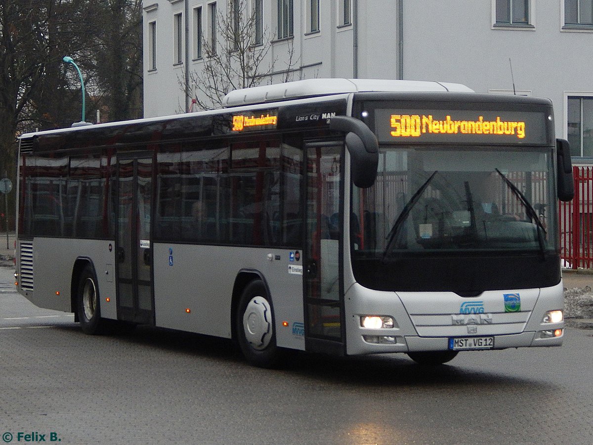 MAN Lion's City LE Ü der MVVG in Neubrandenburg.