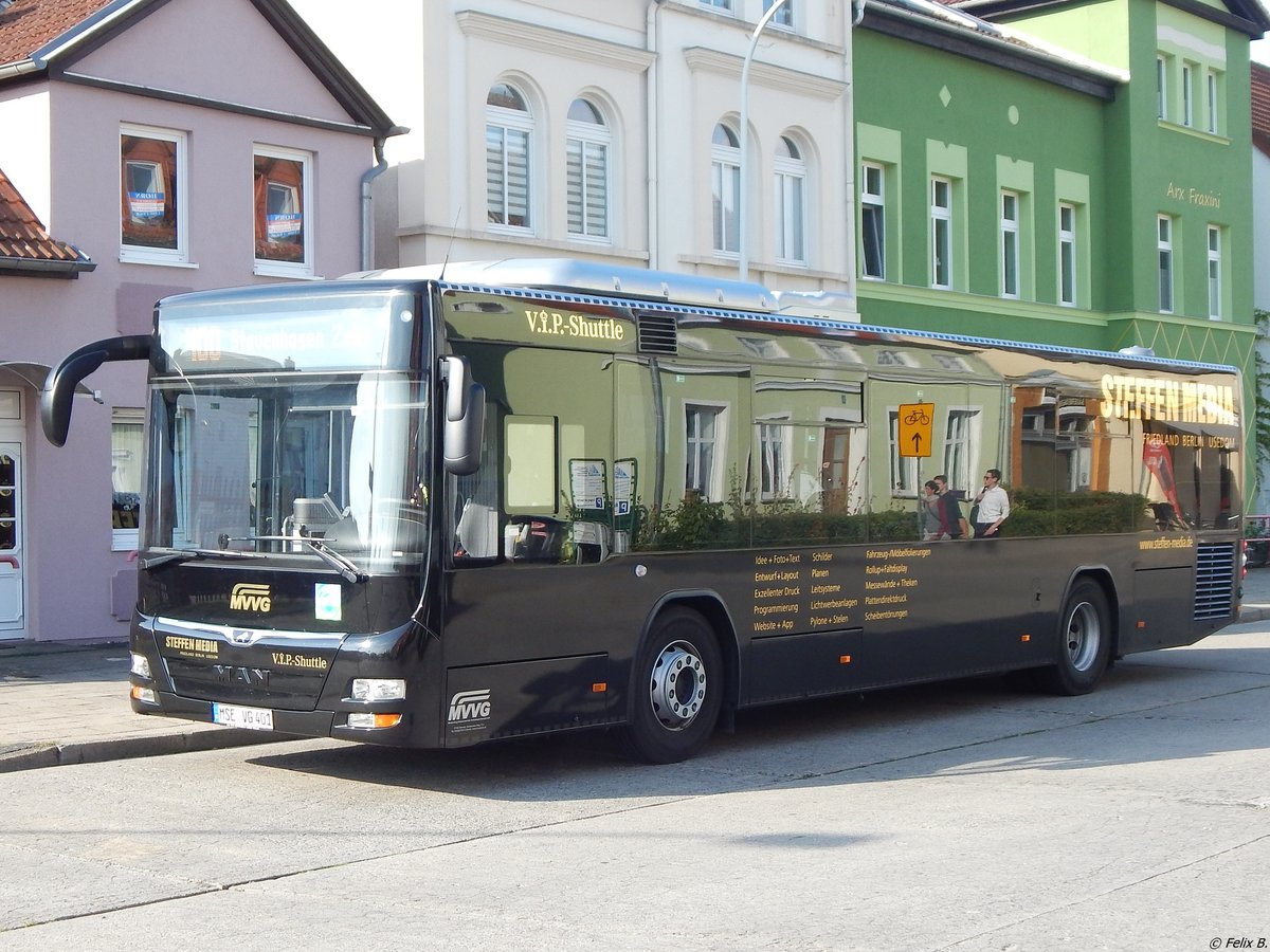 MAN Lion's City LE Ü der MVVG in Neubrandenburg.