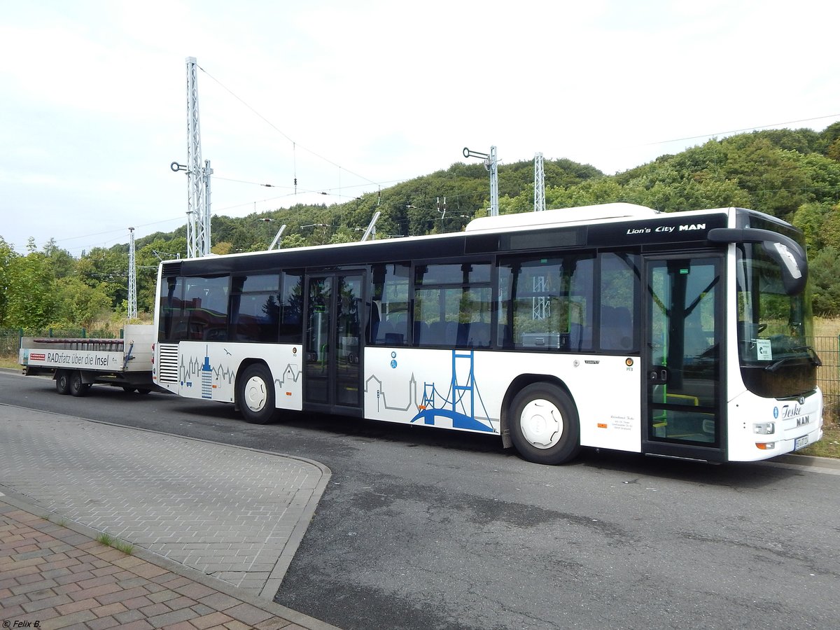 MAN Lion's City LE Ü vom Reisedienst Teske aus Deutschland in Sassnitz.