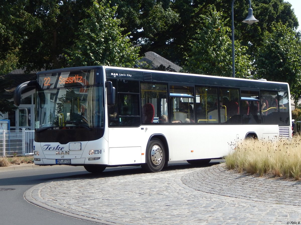 MAN Lion's City LE Ü vom Reisedienst Teske aus Deutschland in Binz.