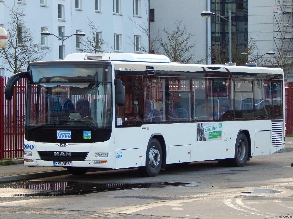 MAN Lion's City LE Ü der MVVG in Neubrandenburg. 