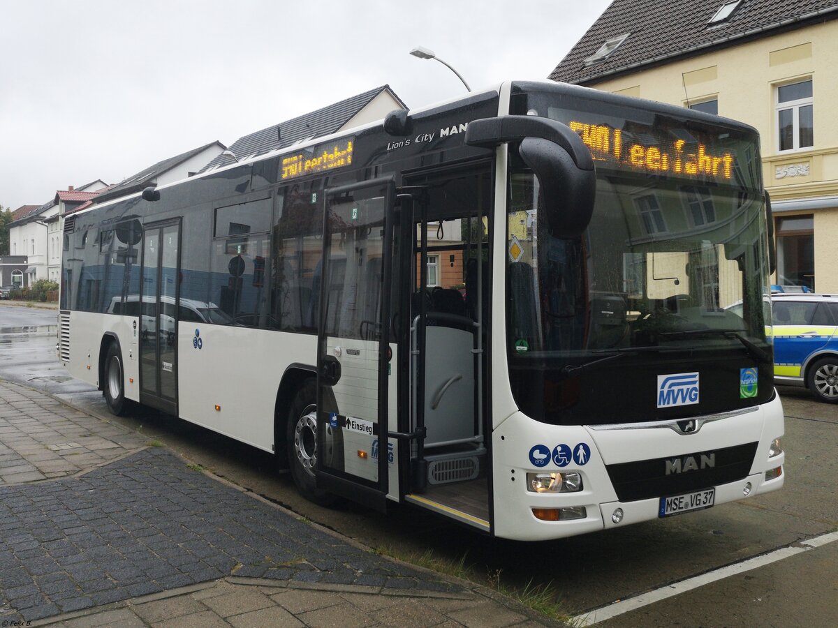 MAN Lion's City LE Ü der MVVG in Neubrandenburg.