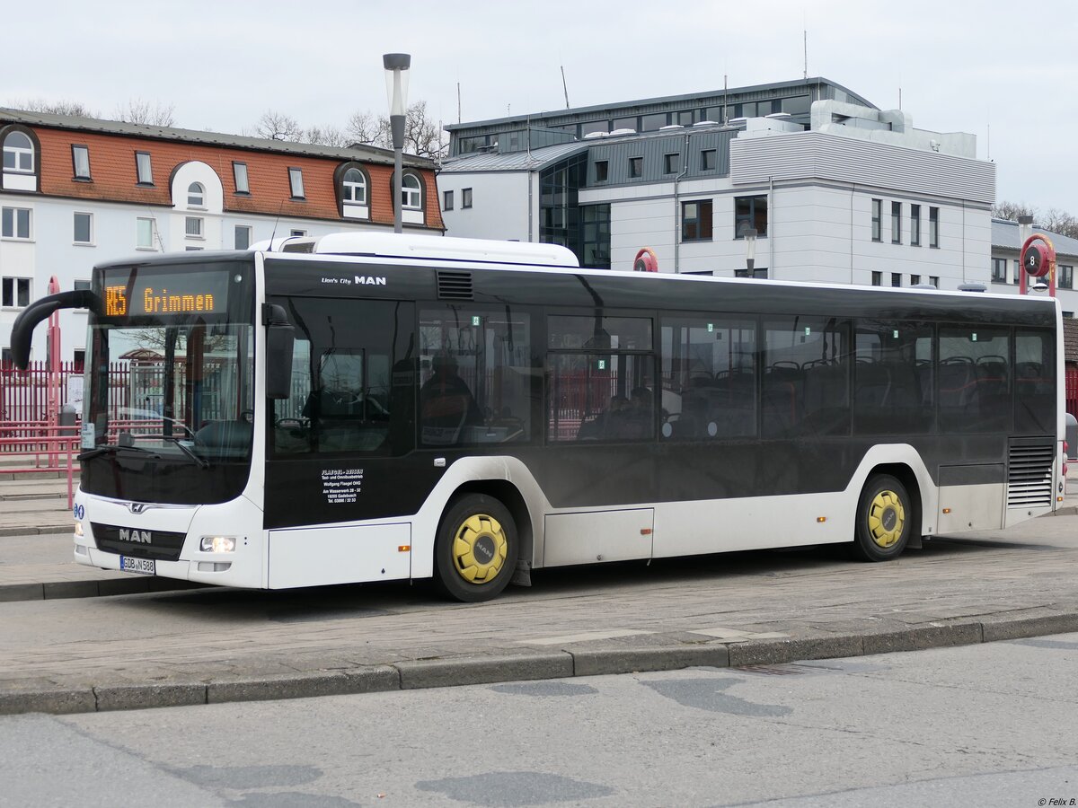 MAN Lion's City LE Ü von Flaegel Reisen aus Deutschland in Neubrandenburg.