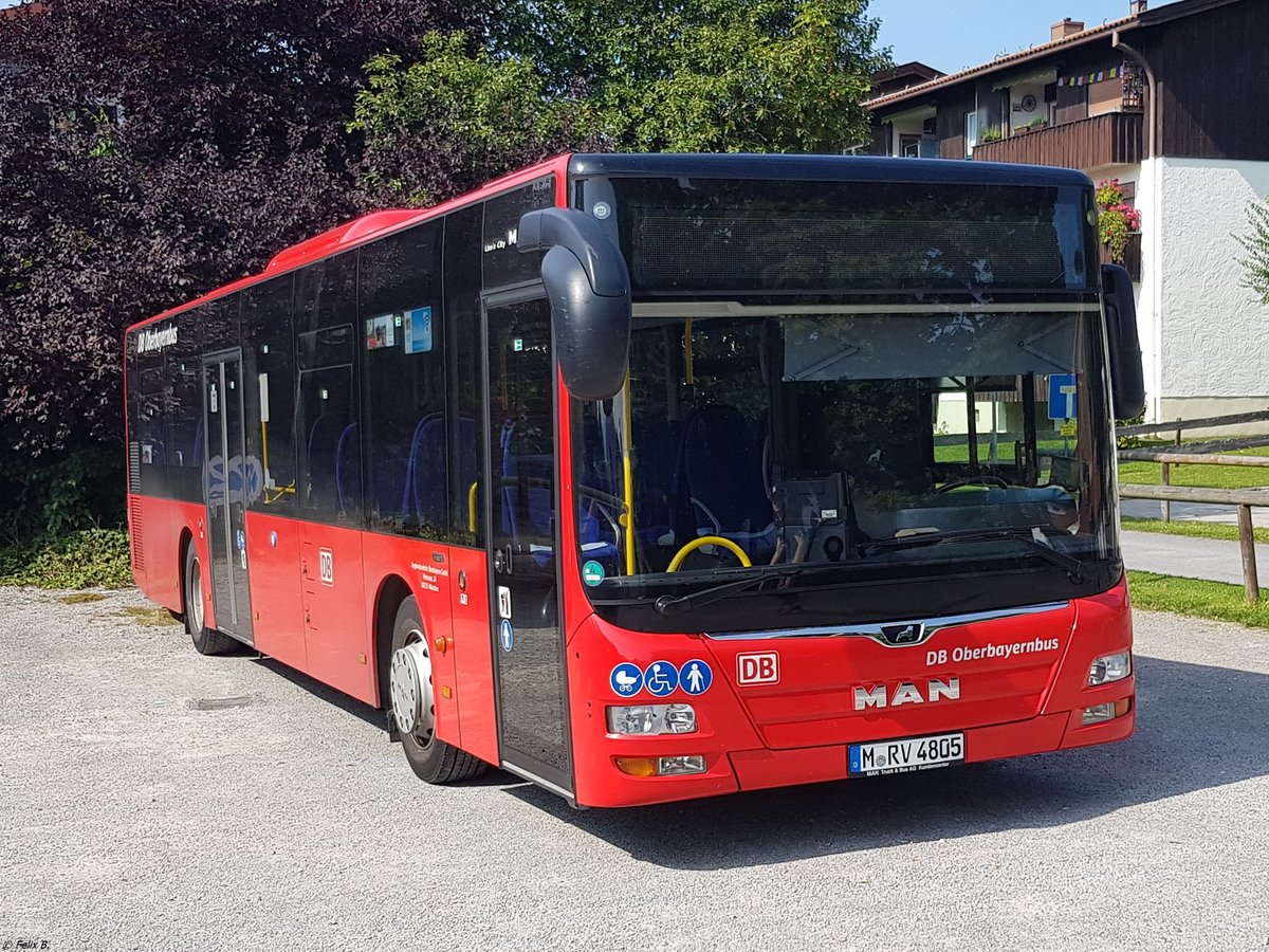 MAN Lion's City von Oberbayernbus in Schliersee.