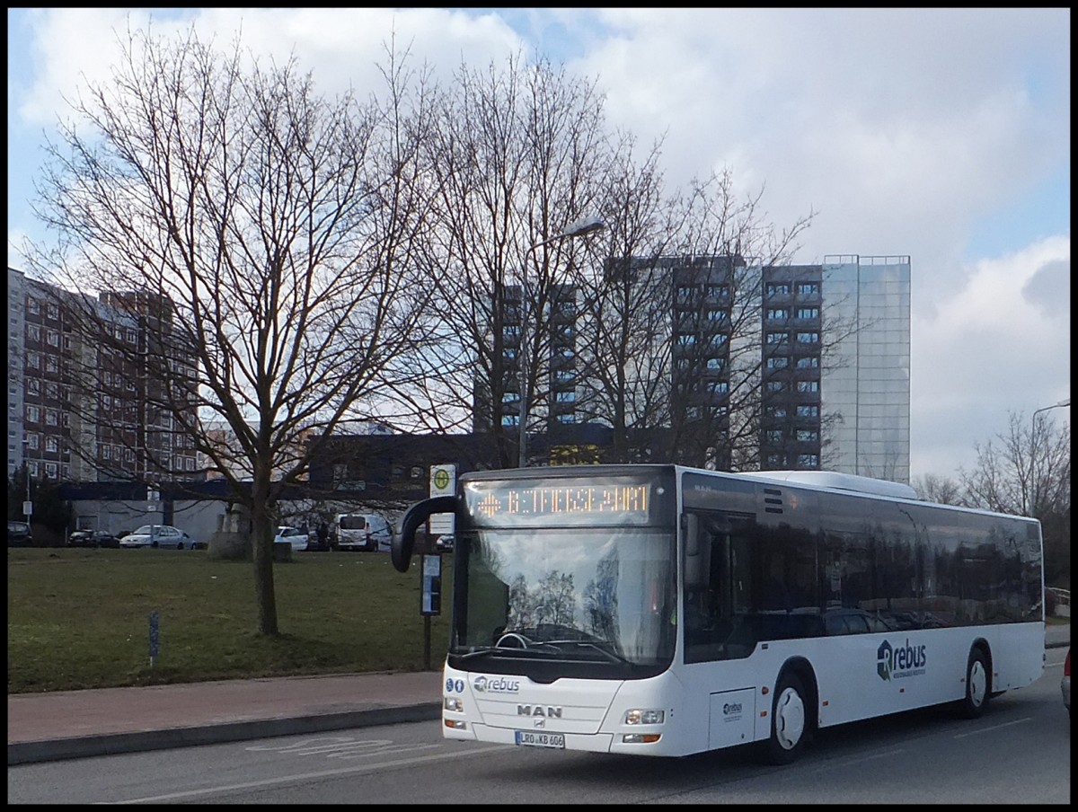 MAN Lion's City von Regionalbus Rostock in Rostock.