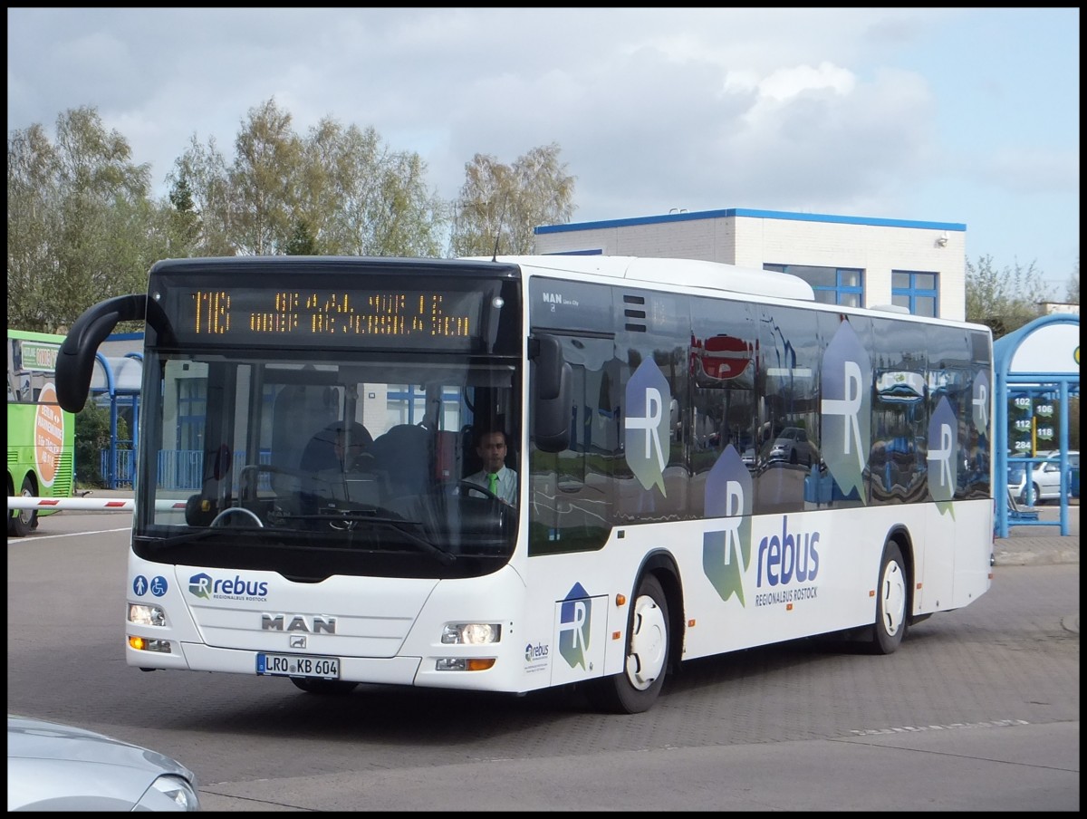 MAN Lion's City von Regionalbus Rostock in Rostock.