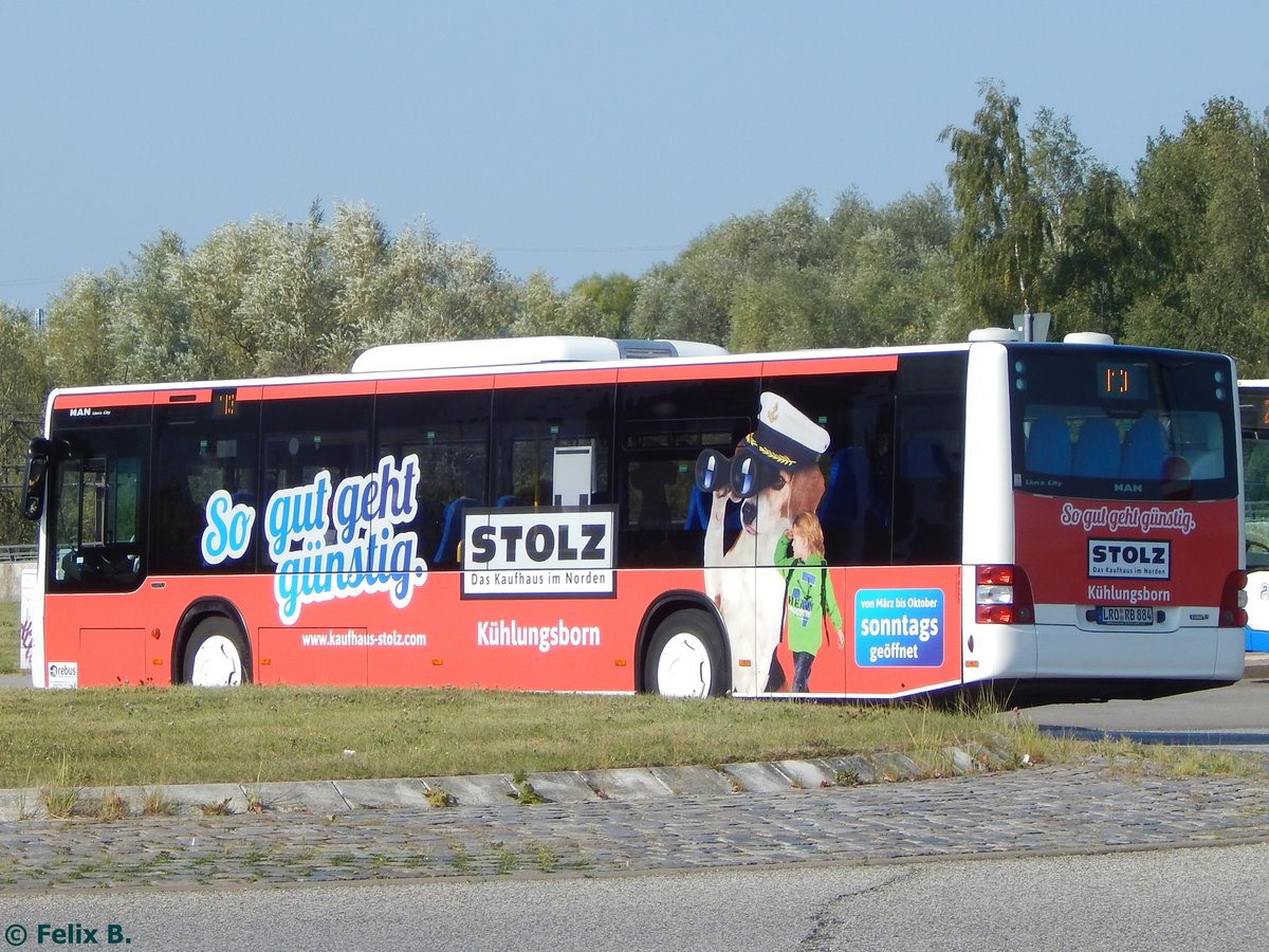 MAN Lion's City von Regionalbus Rostock in Rostock.