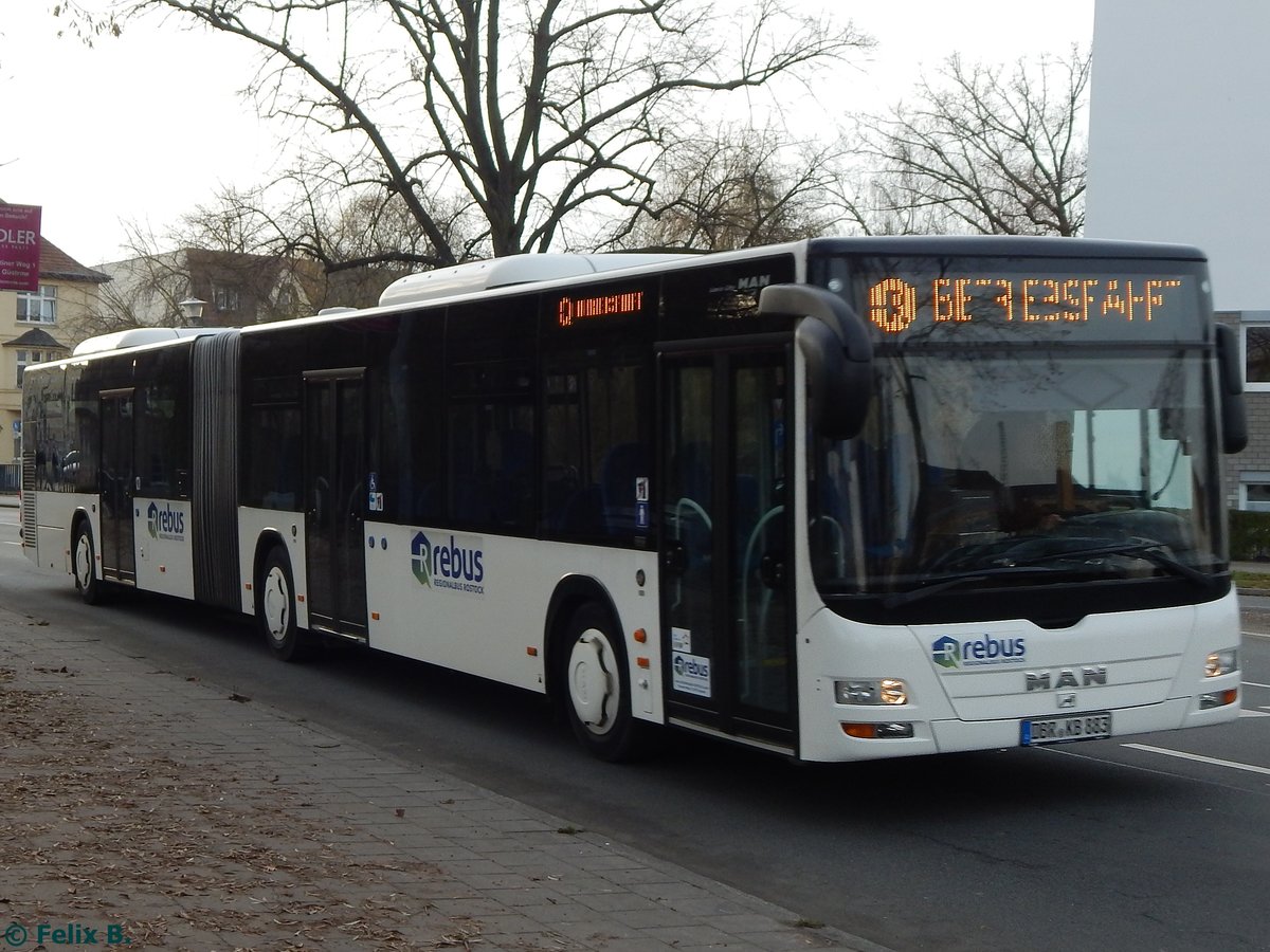 MAN Lion's City von Regionalbus Rostock in Güstrow.