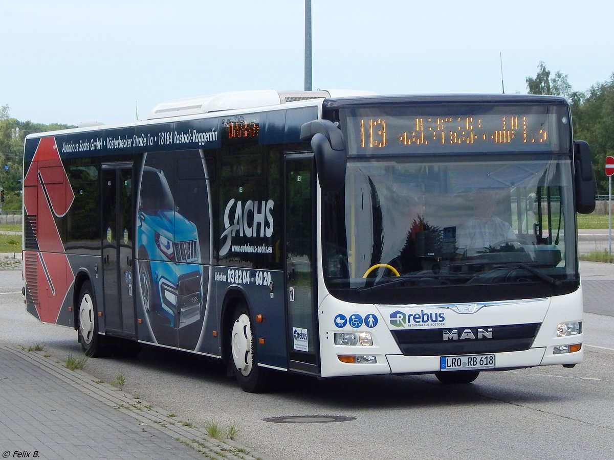 MAN Lion's City von Regionalbus Rostock in Rostock.