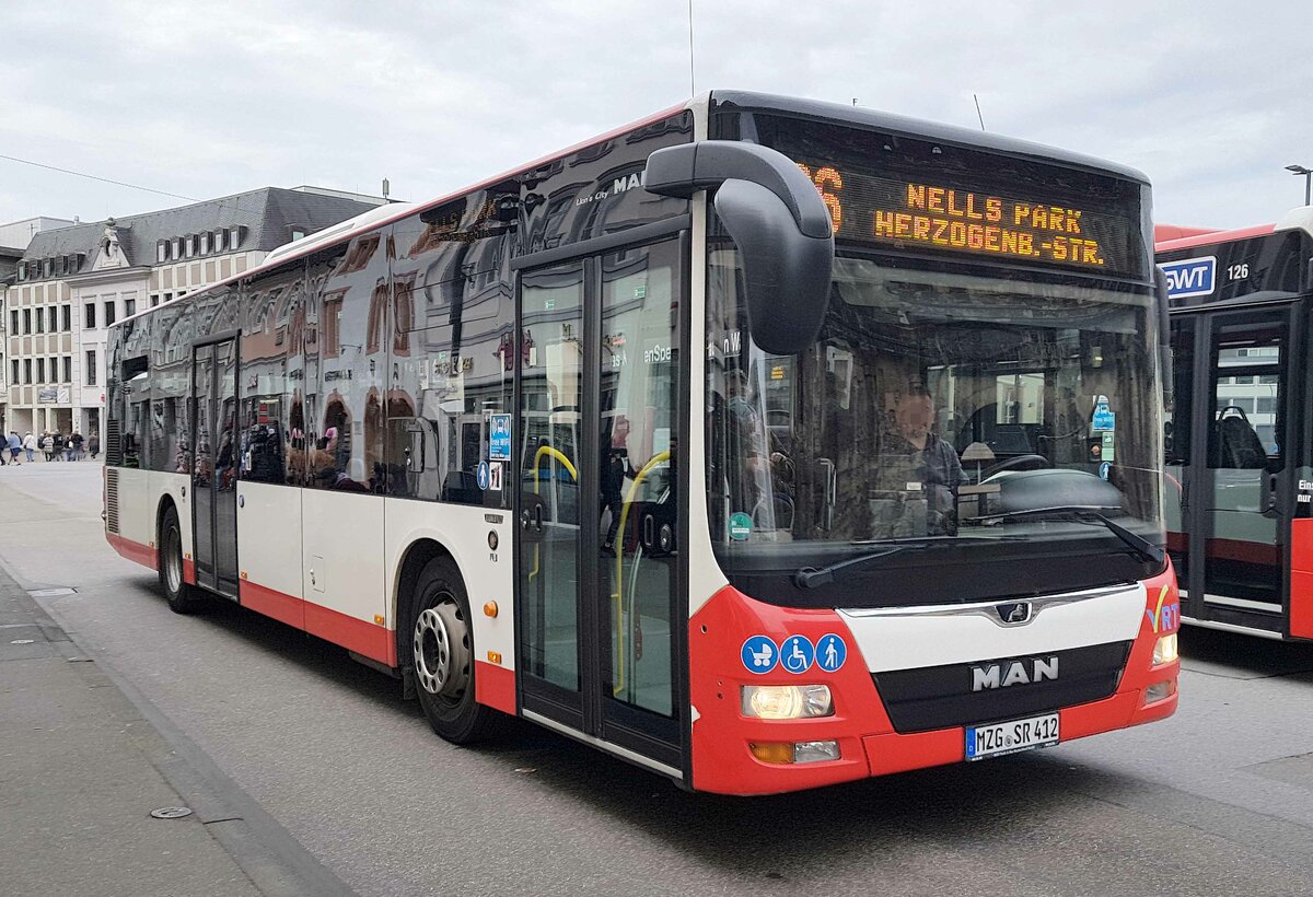 MAN Lion`s City von SWT unterwegs in Trier