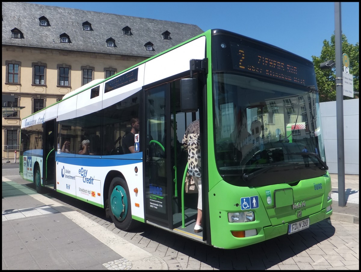 MAN Lion's City der WAG in Fulda.