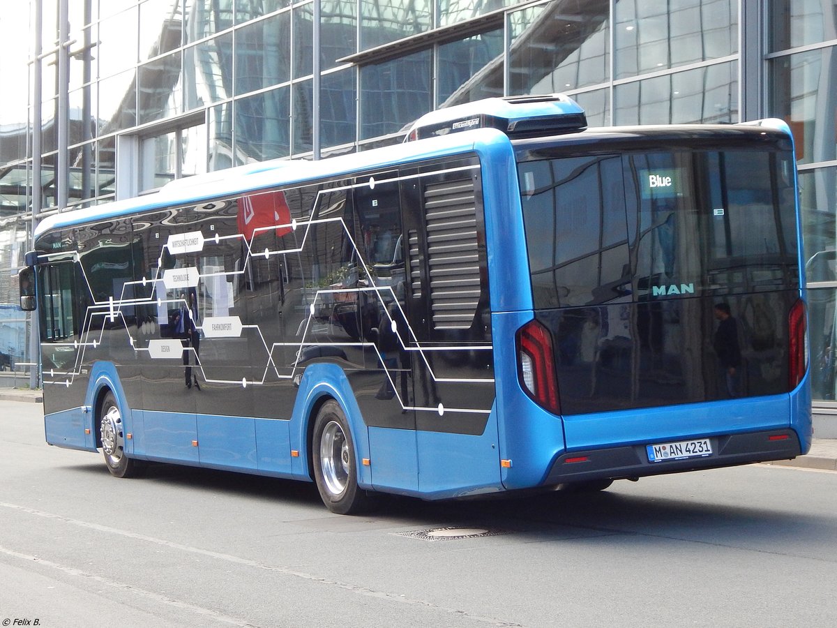 MAN Lion's City Vorführwagen in Hannover auf der IAA.