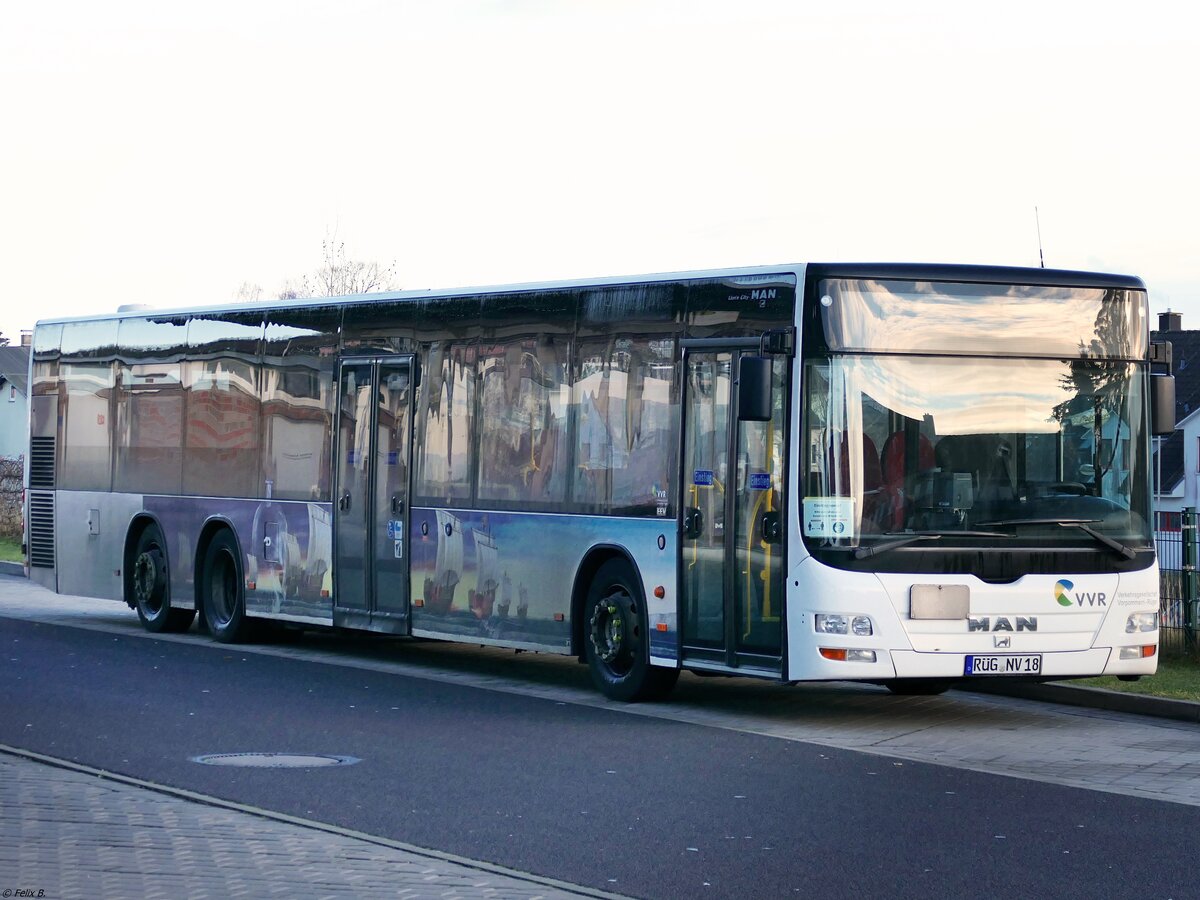 MAN Lion's City der VVR in Sassnitz.