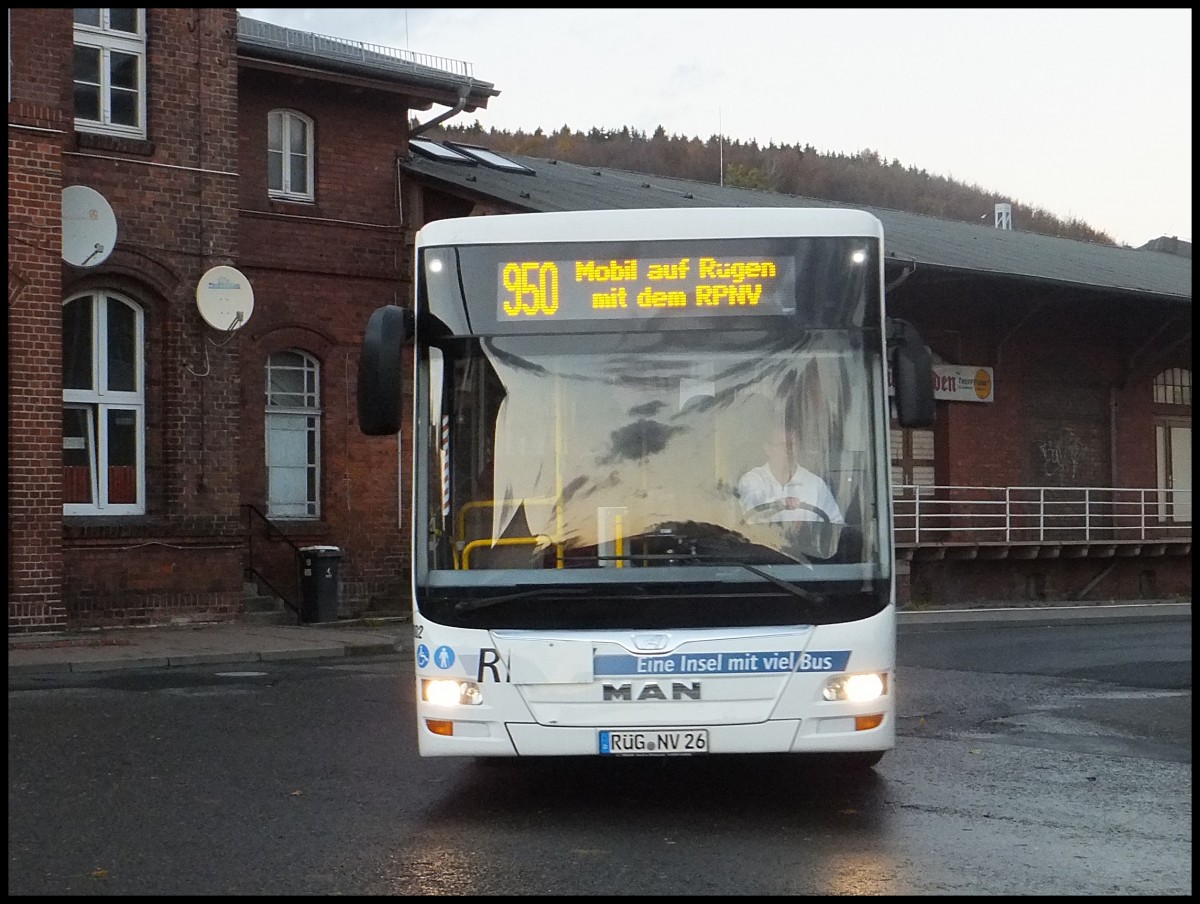 MAN Lion's City/Caetano der RPNV in Sassnitz.