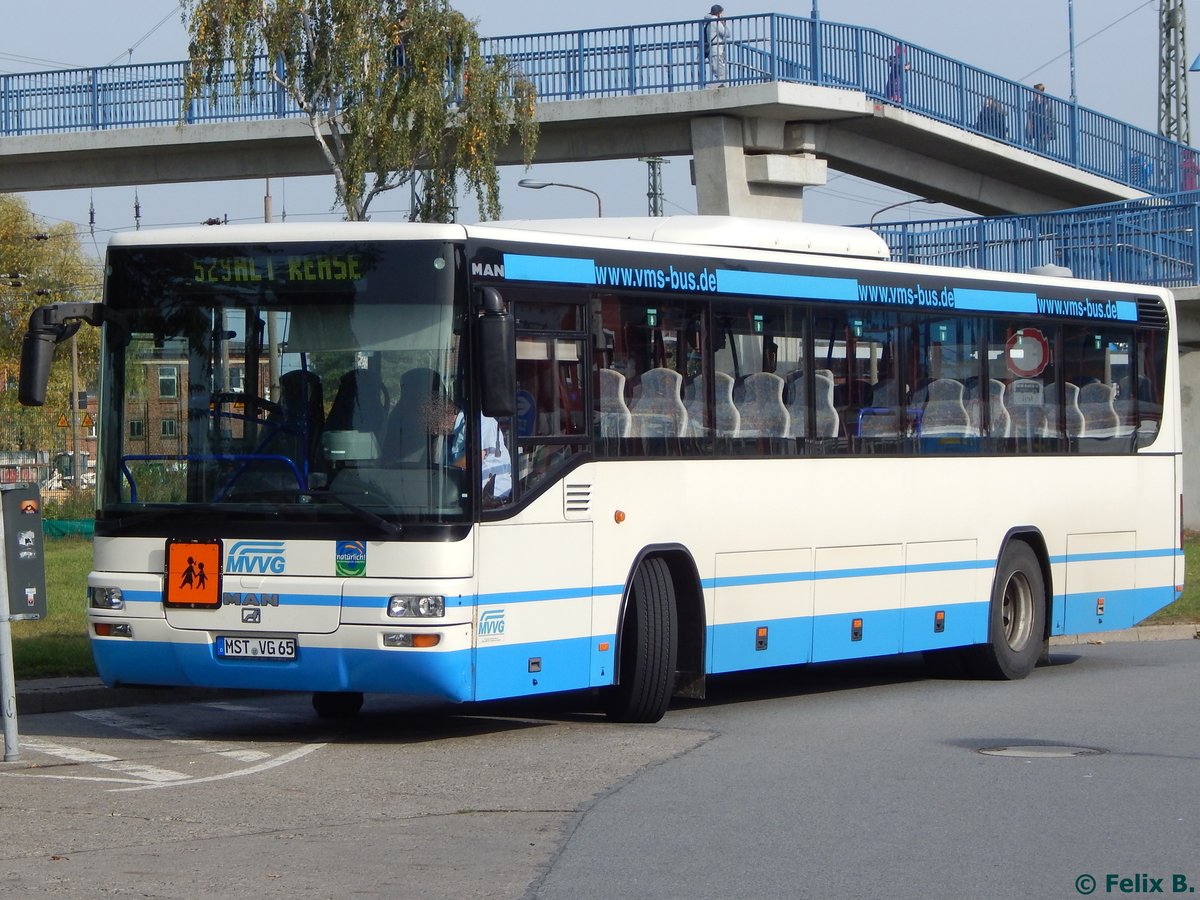 MAN Lion's Classic der MVVG in Neubrandenburg.