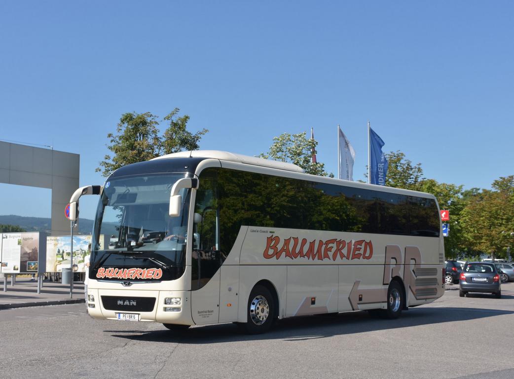 MAN Lion`s Coach von Baumfried Reisen aus sterreich 06/2017 in Krems.