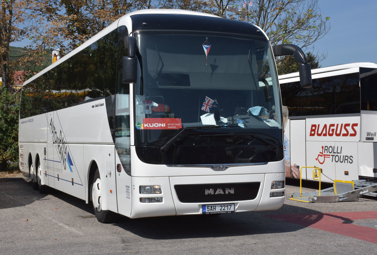 MAN Lion's Coach von Data Autotrans aus der CZ 2017 in Krems.