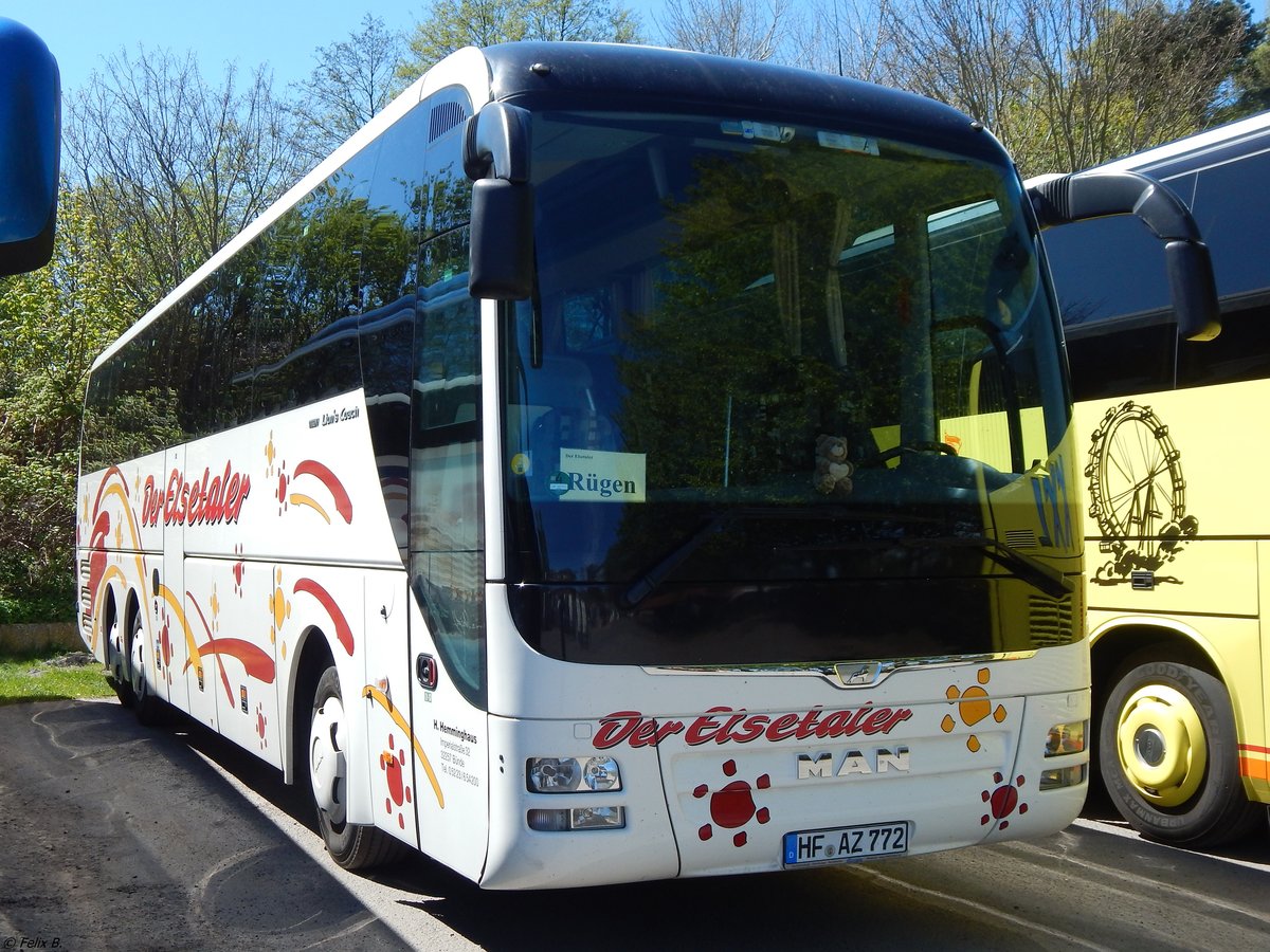 MAN Lion's Coach von Der Elsetaler aus Deutschland in Binz.