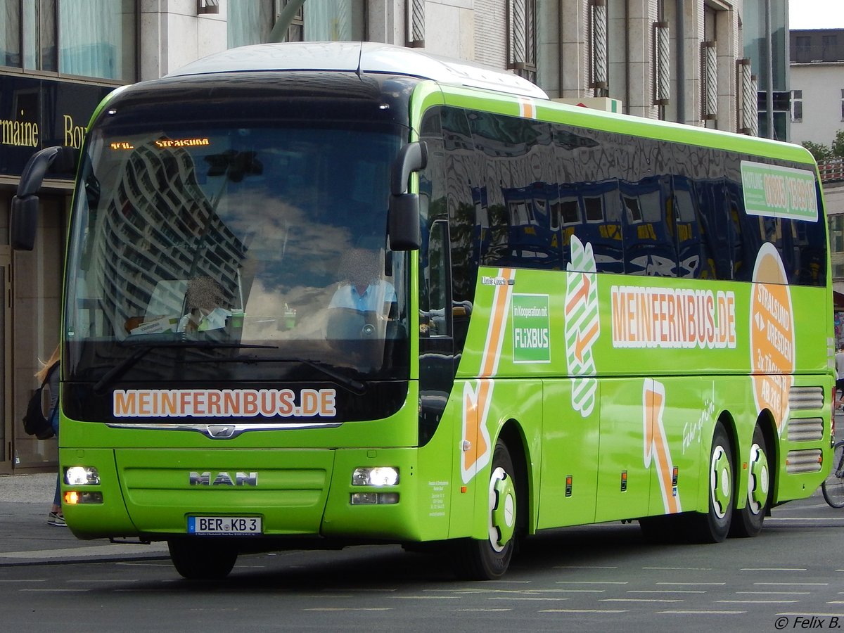 MAN Lion's Coach von Flixbus/Karsten Brust aus Deutschland in Berlin. 