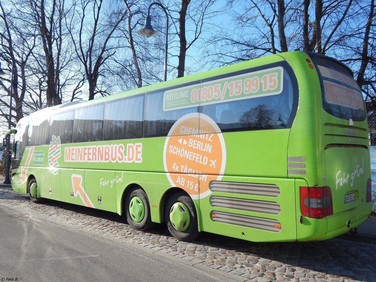 MAN Lion's Coach von FlixBus/Karsten Brust aus Deutschland in Binz.