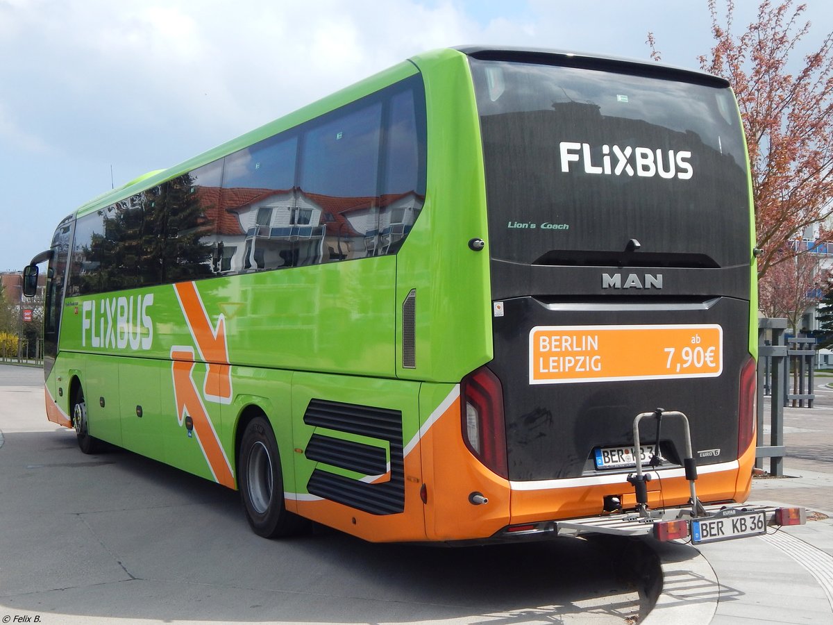 MAN Lion's Coach von FlixBus/Karsten Brust aus Deutschland in Binz.