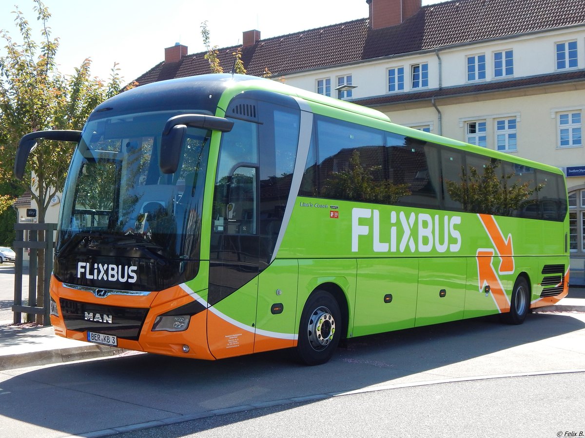 MAN Lion's Coach von FlixBus/Karsten Brust aus Deutschland in Binz.