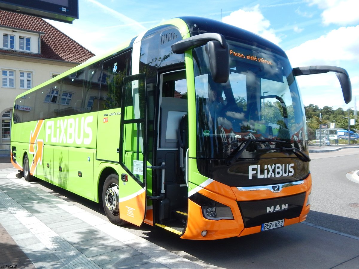 MAN Lion's Coach von FlixBus/Karsten Brust aus Deutschland in Binz.