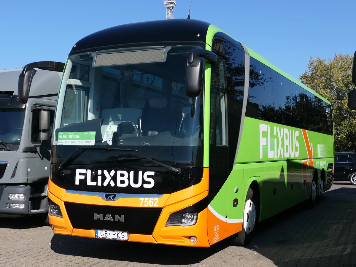 MAN Lion's Coach von Flixbus/PKS Gdansk aus Polen in Berlin.