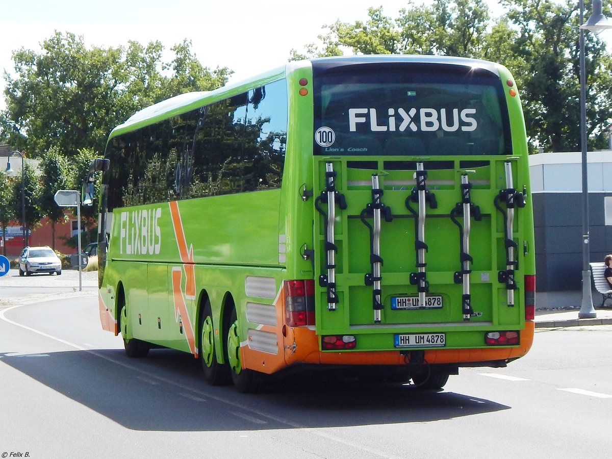 MAN Lion's Coach von Flixbus/Umbrella/KDE aus Deutschland in Binz.