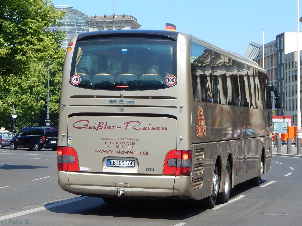 MAN Lion's Coach von Geißler-Reisen aus Deutschland in Berlin. 