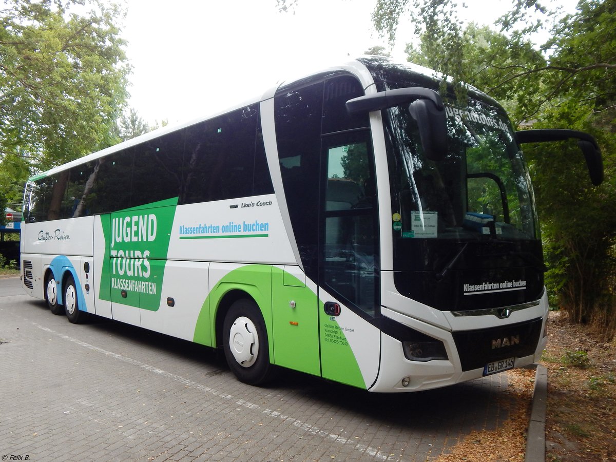 MAN Lion's Coach von Geißler-Reisen aus Deutschland in Binz. 