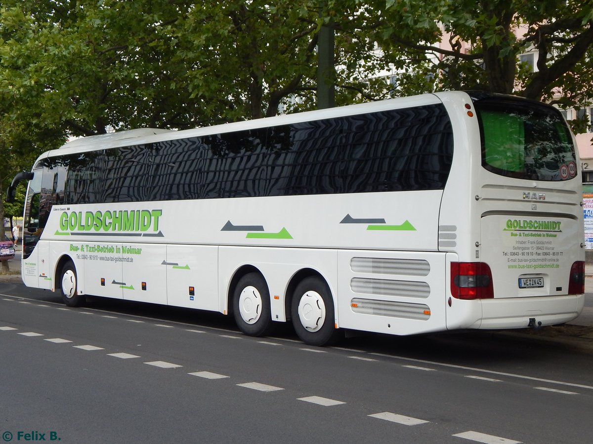 MAN Lion's Coach von Goldschmidt aus Deutschland in Berlin.