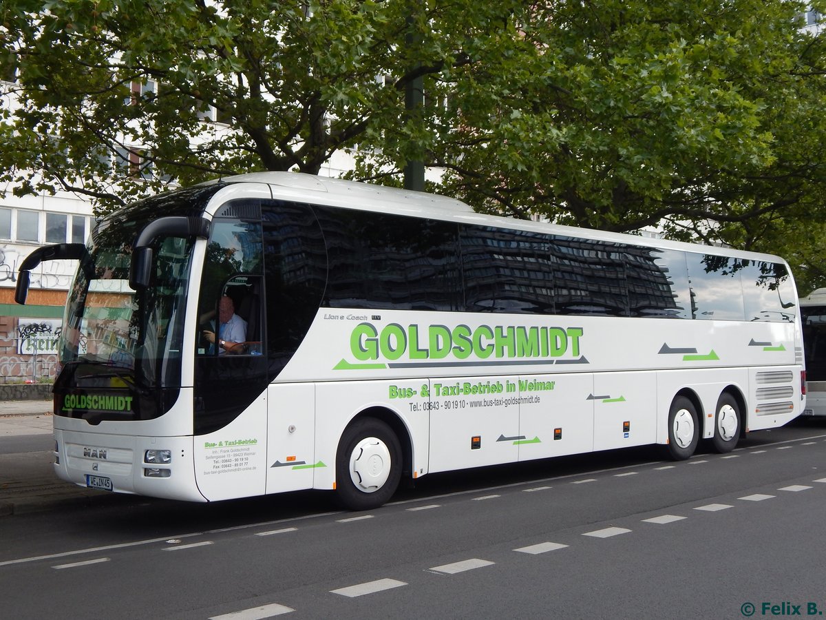 MAN Lion's Coach von Goldschmidt aus Deutschland in Berlin.