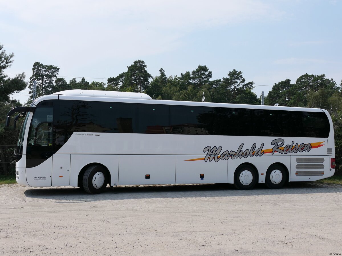 MAN Lion's Coach von Marhold Reisen aus Deutschland in Binz.