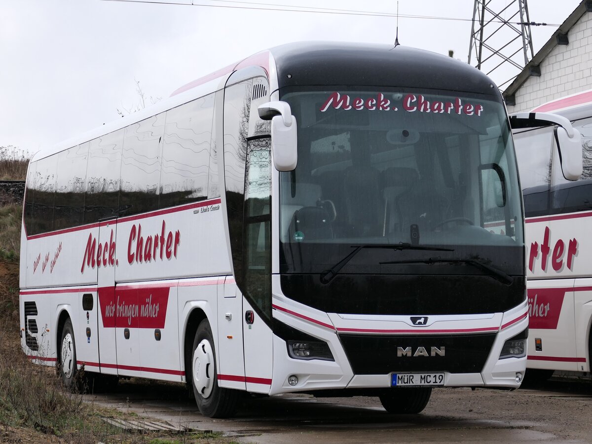 MAN Lion's Coach von Meck. Charter aus Deutschland in Waren.