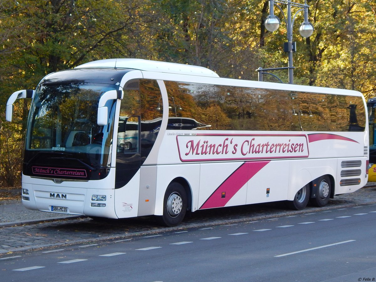 MAN Lion's Coach von Münch's Charterreisen aus Deutschland in Berlin.