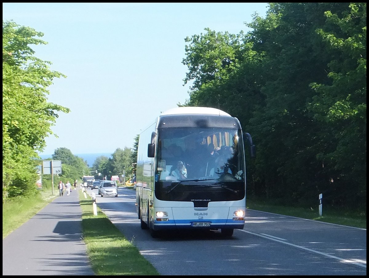 MAN Lion's Coach von Rago-Reisen aus Deutschland in Sassnitz.