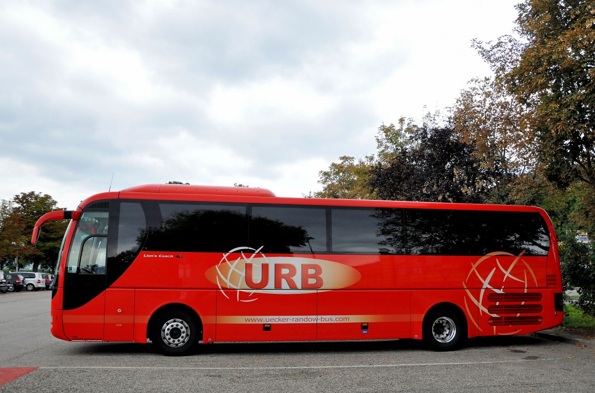 MAN LION`s COACH von URB im September 2013 in Krems.