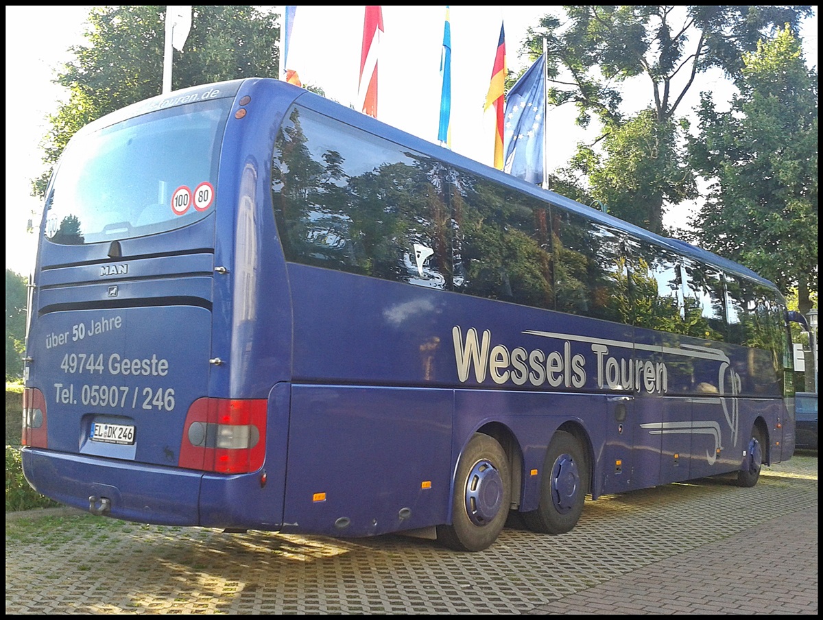 MAN Lion's Coach von Wessels-Touren aus Deutschland in Bergen.