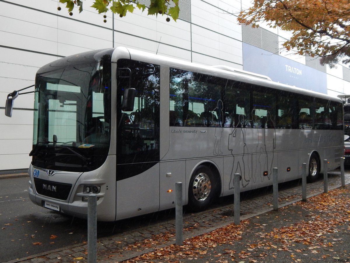 MAN Lion's Intercity Vorführwagen in Hannover auf der IAA.