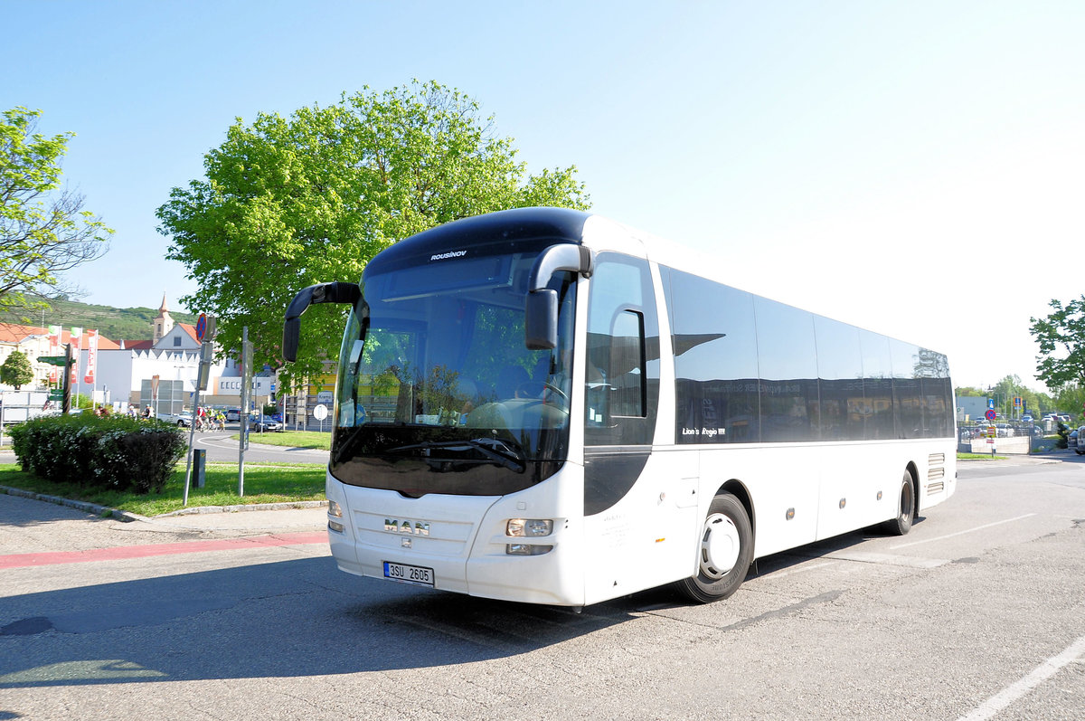 MAN Lions Regio von Ara Bus aus der CZ in Krems gesehen.