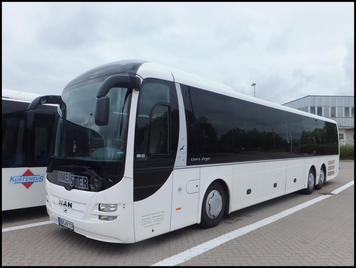 MAN Lion's Regio von Hameister aus Deutschland in Rostock.