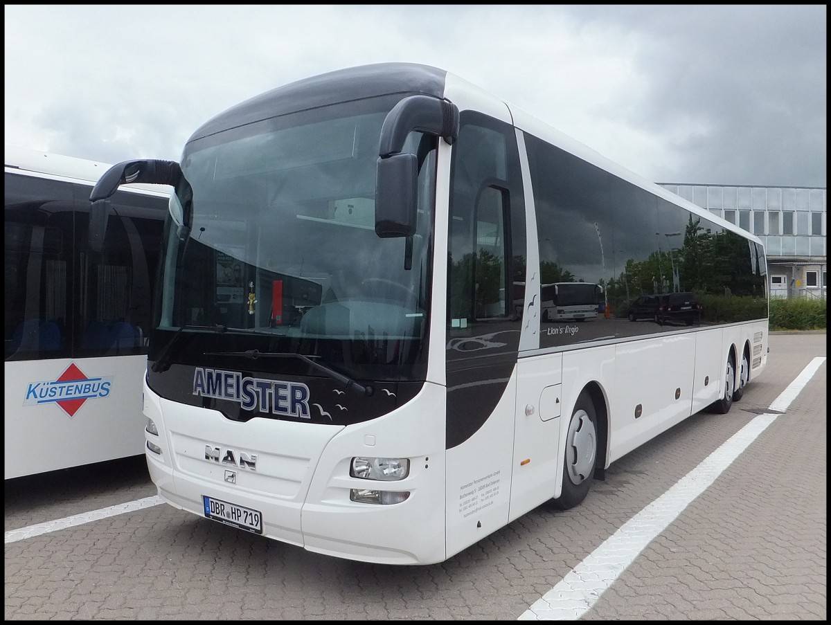 MAN Lion's Regio von Hameister aus Deutschland in Rostock.