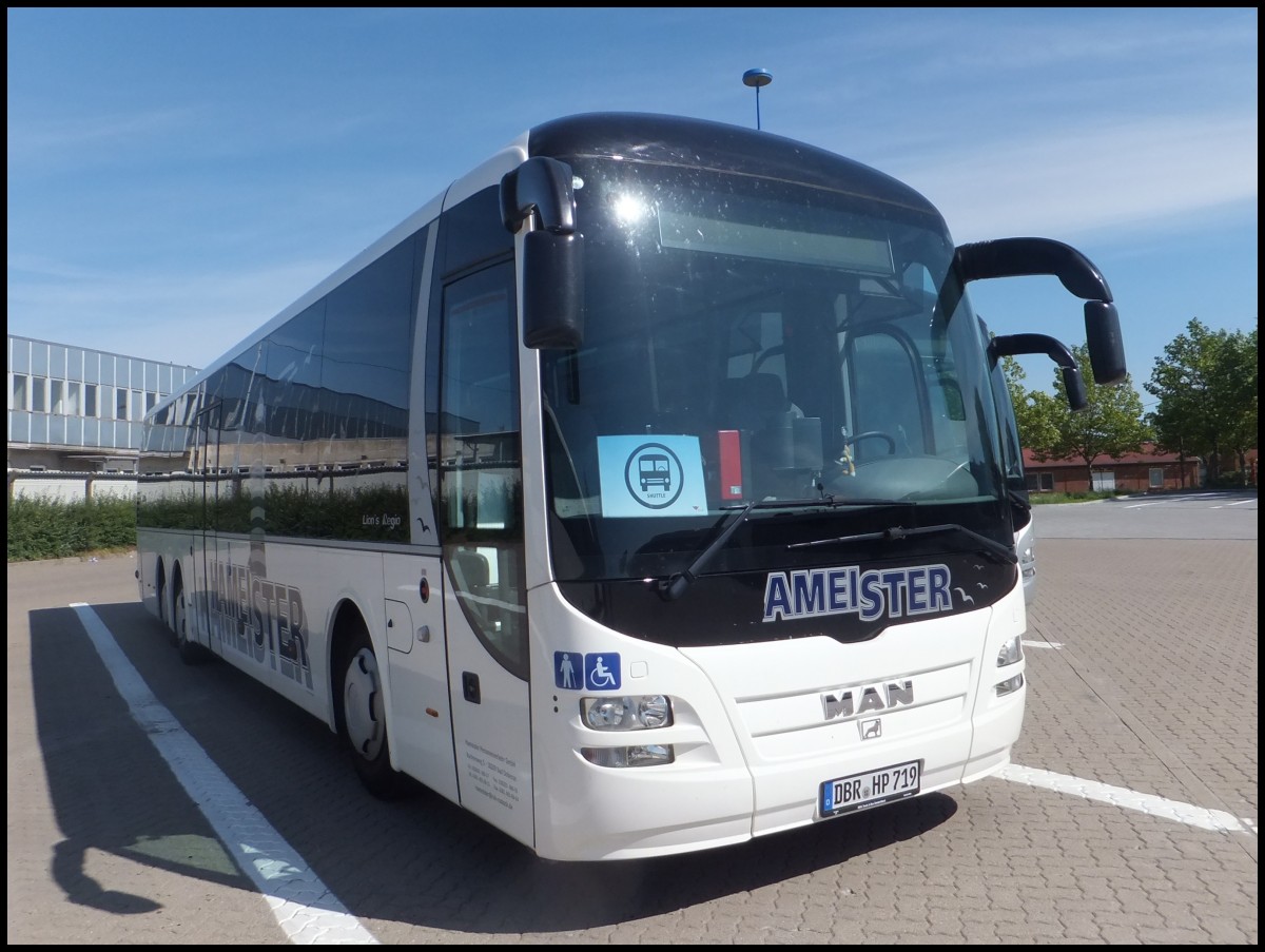 MAN Lion's Regio von Hameister aus Deutschland in Rostock.